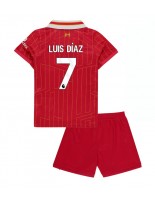 Liverpool Luis Diaz #7 Kotipaita Lasten 2024-25 Lyhythihainen (+ shortsit)